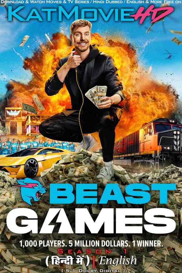 Beast Games (2024) Hindi Dubbed (DD 5.1) & English [Dual Audio] WEB-DL 1080p 720p 480p HD [Game Show] Season 1 All Episodes Added!